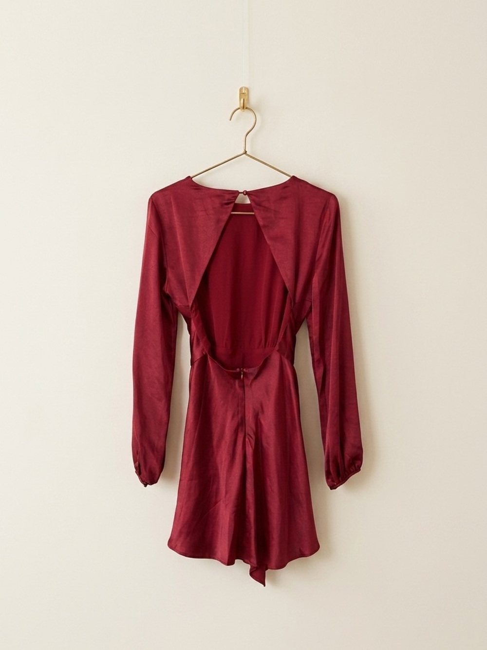 Open back Red Dress